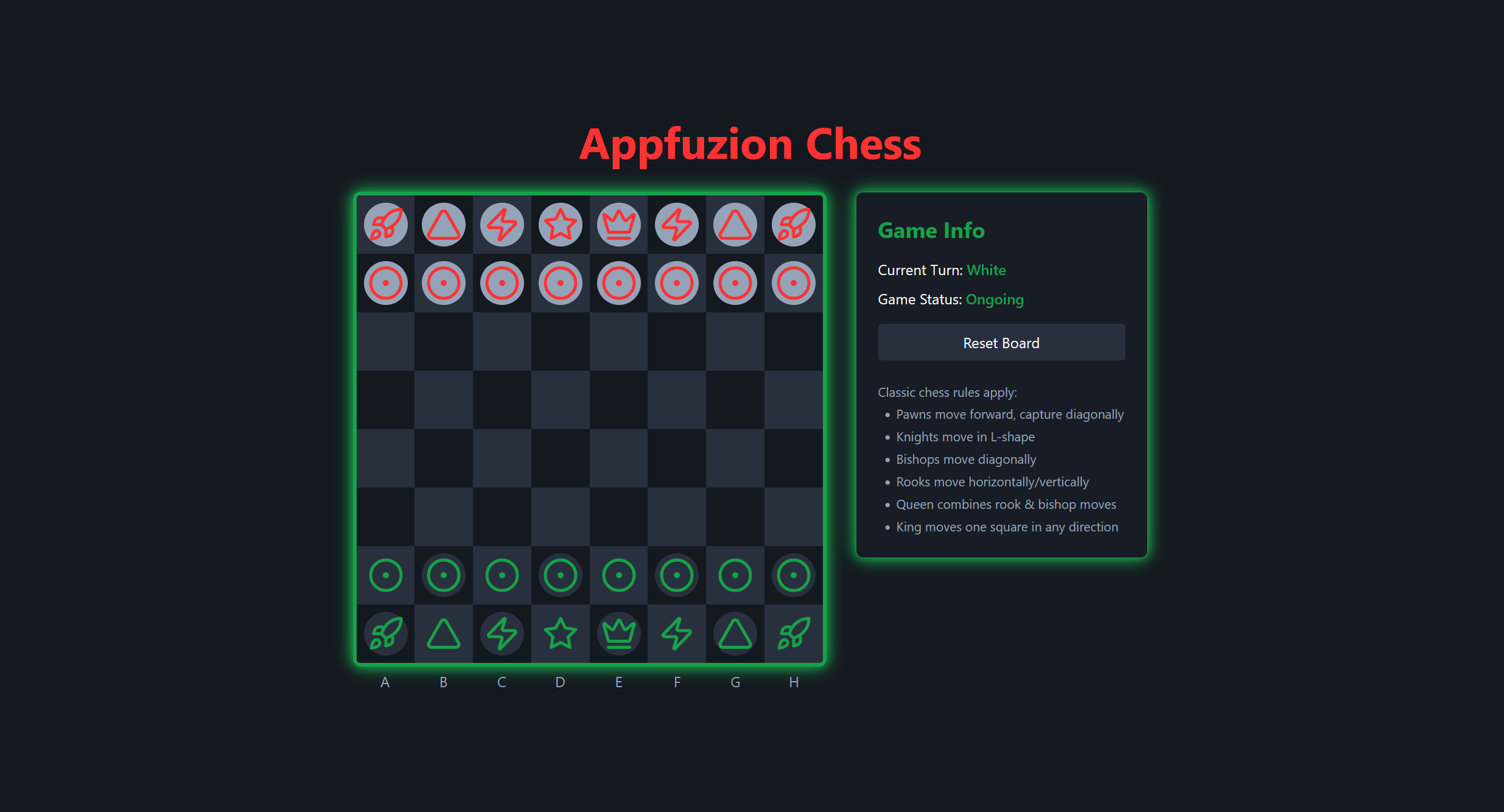 Appfuzion chess Site 11