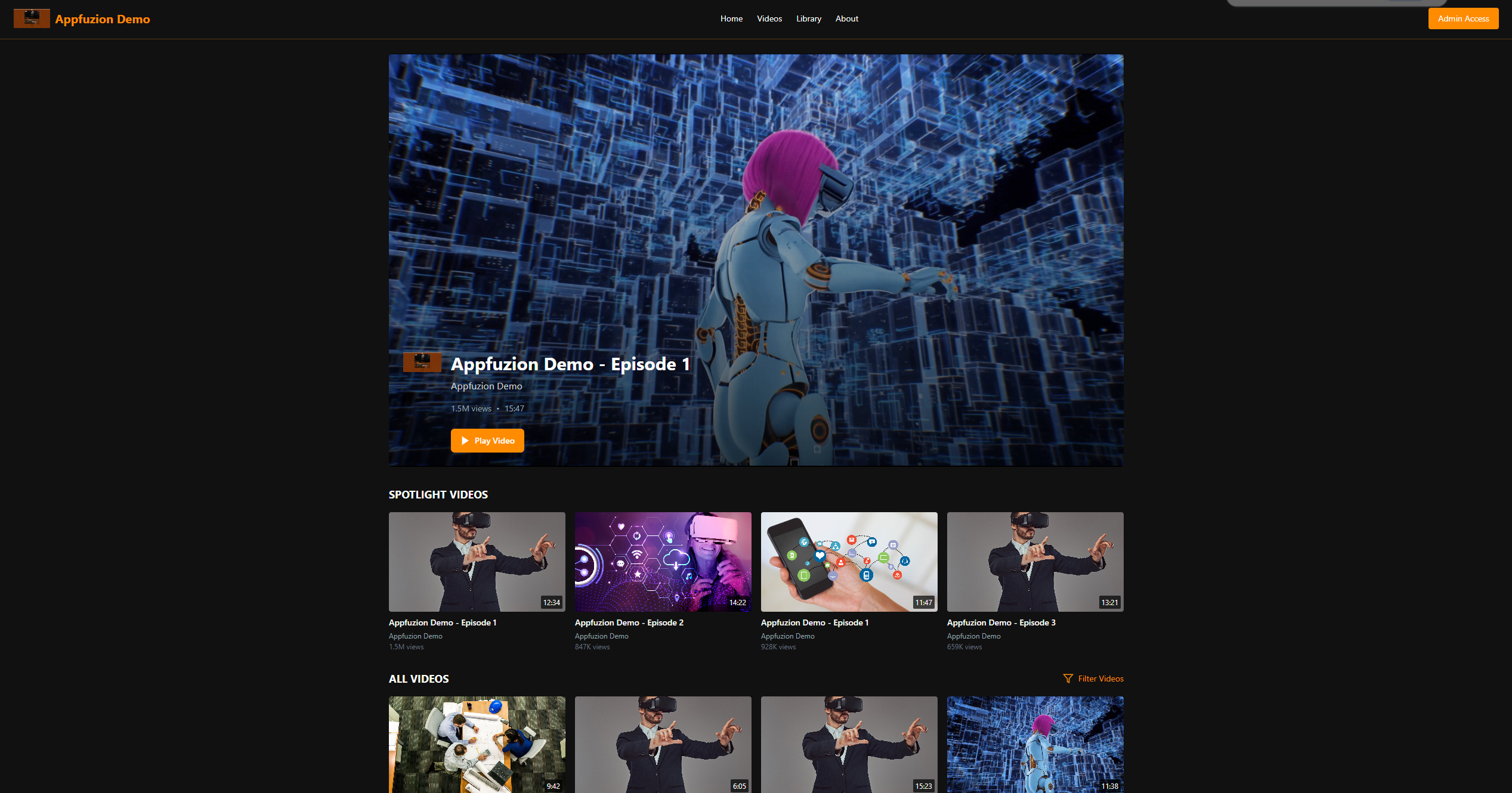 Appfuzion Demo Site 2