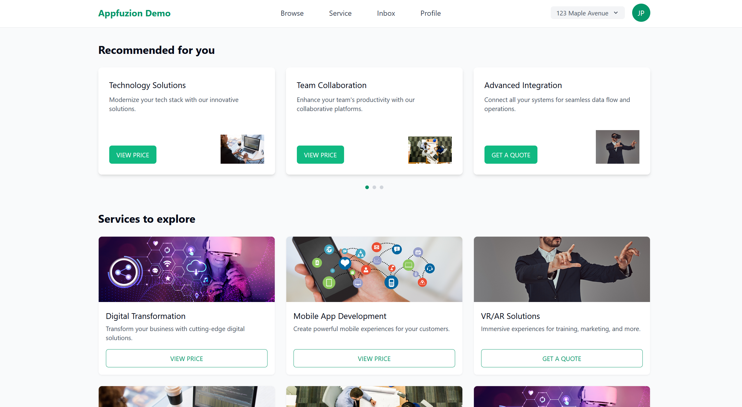 Appfuzion Demo Site 11